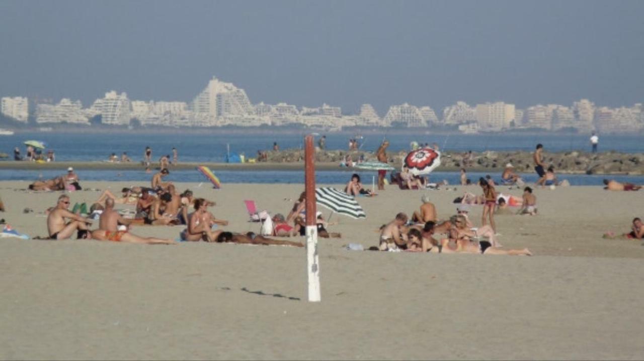Exceptionnel ! Appartement Vue Imprenable Sur Mer. Carnon-Plage Kültér fotó